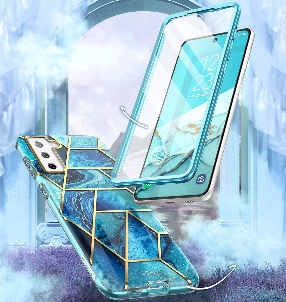 Etui pancerne z wbudowaną osłoną ekranu Supcase i-Blason Cosmo SP do Galaxy S22